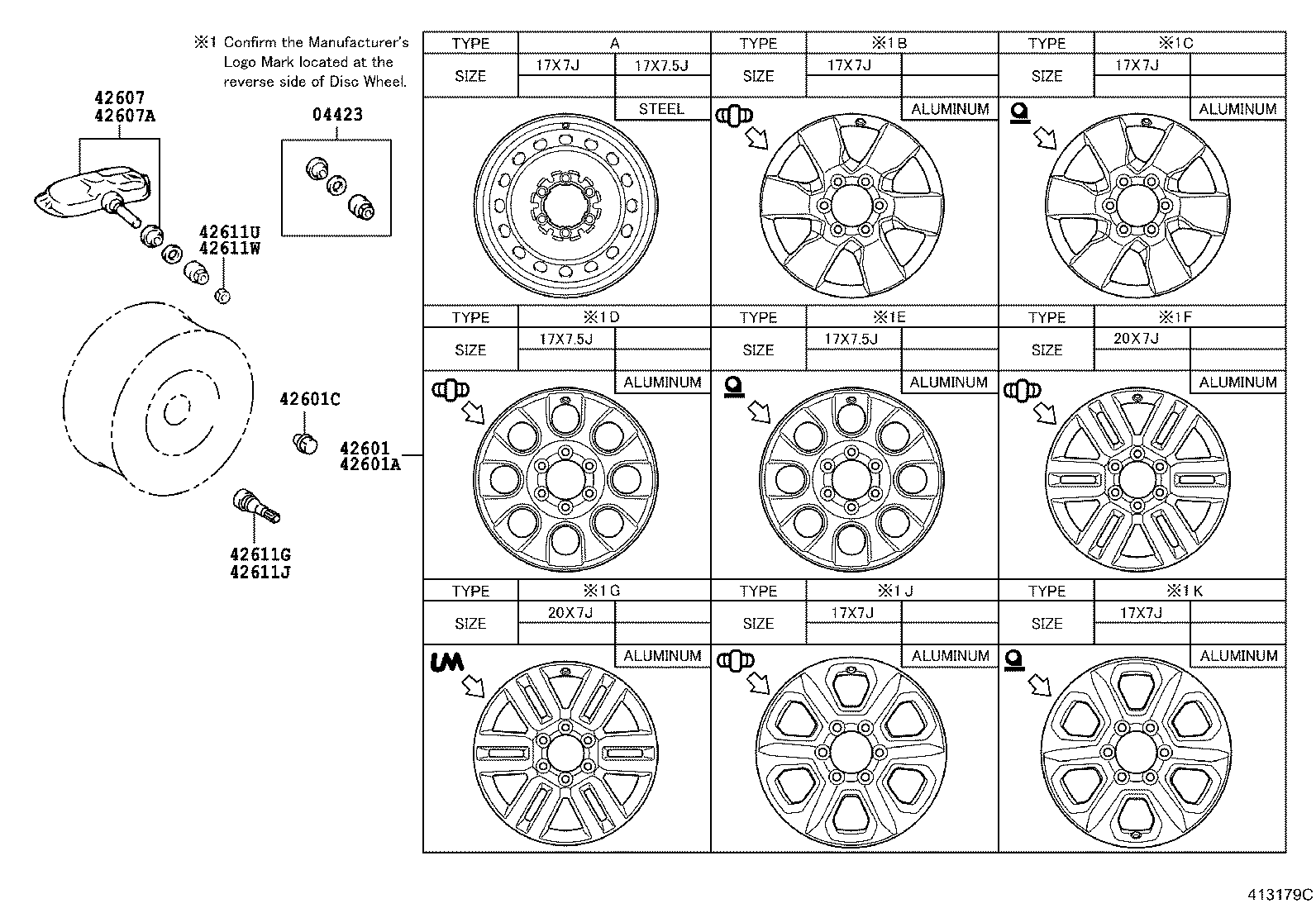  4RUNNER |  DISC WHEEL WHEEL CAP