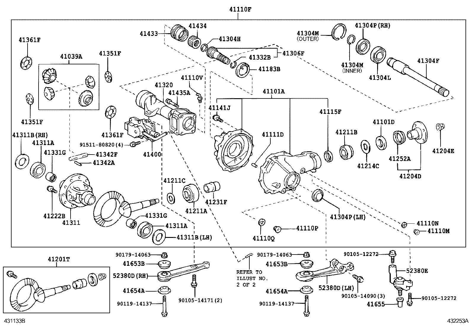  4RUNNER |  FRONT AXLE HOUSING DIFFERENTIAL