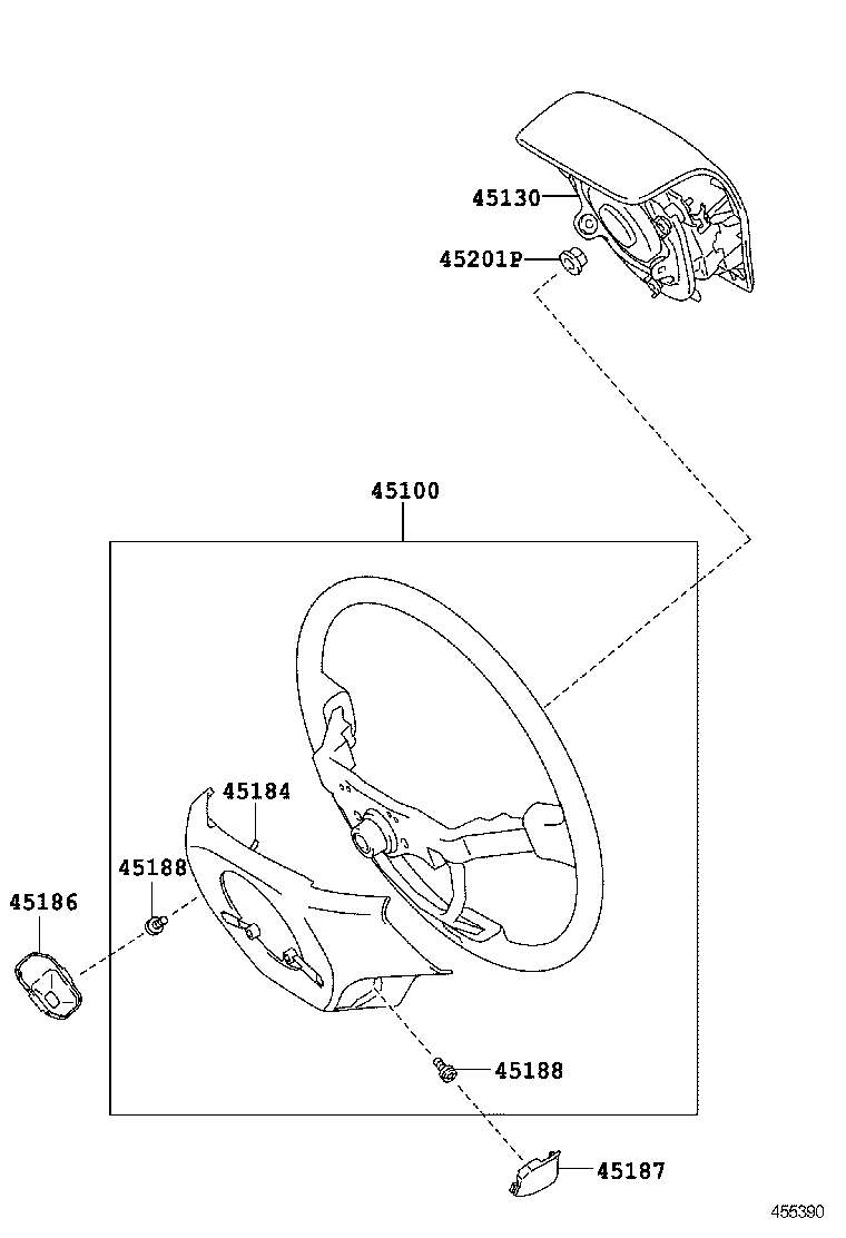  HS250H |  STEERING WHEEL