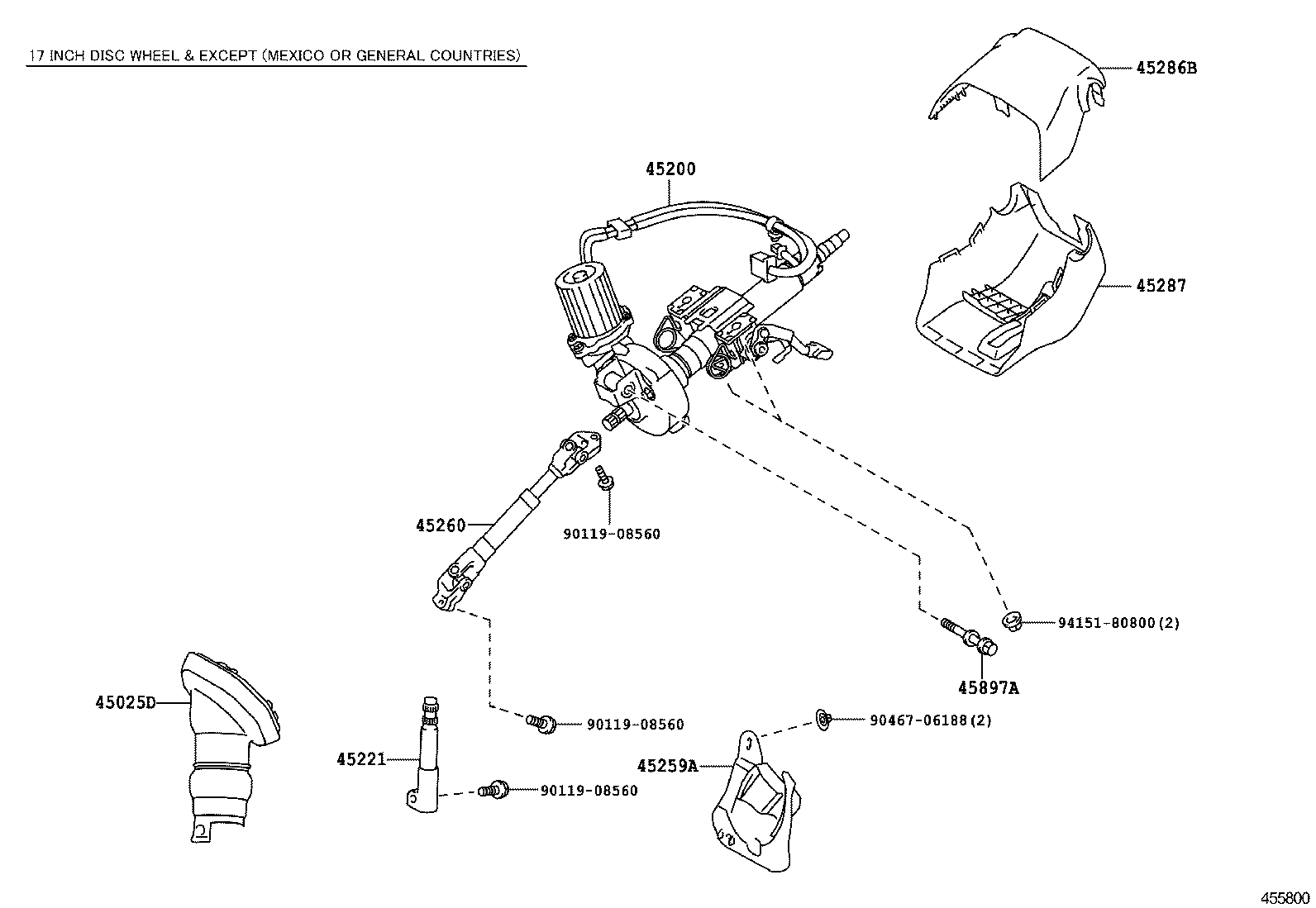  PRIUS |  STEERING COLUMN SHAFT