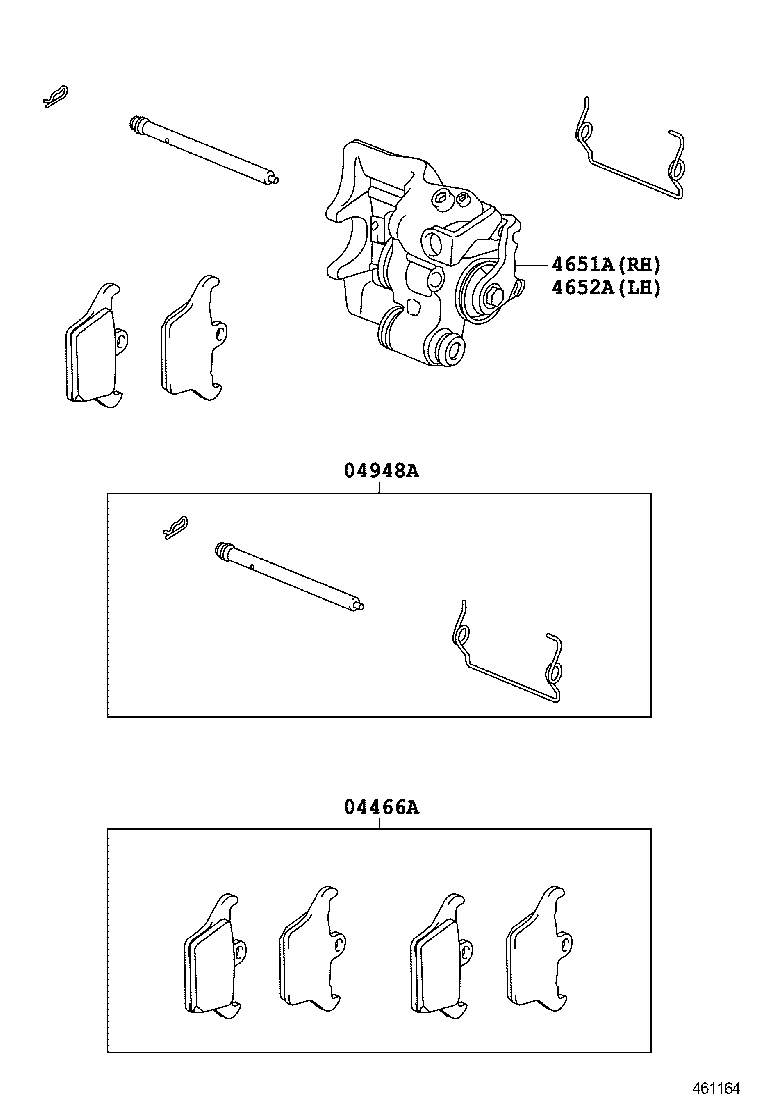  LFA |  PARKING BRAKE CABLE