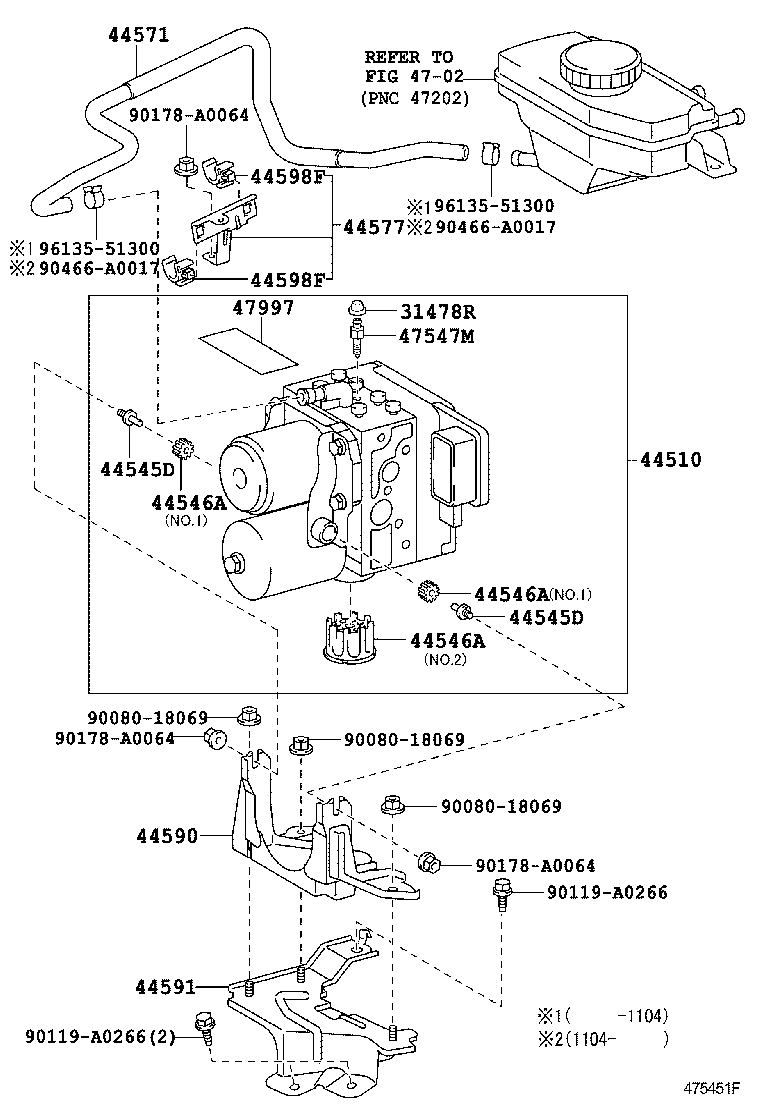  CAMRY HV NAP |  BRAKE TUBE CLAMP