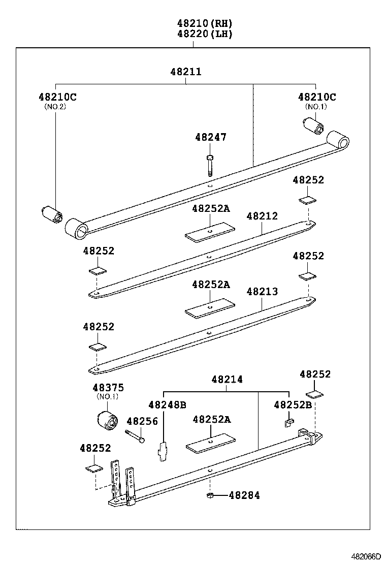  HIACE |  REAR SPRING SHOCK ABSORBER