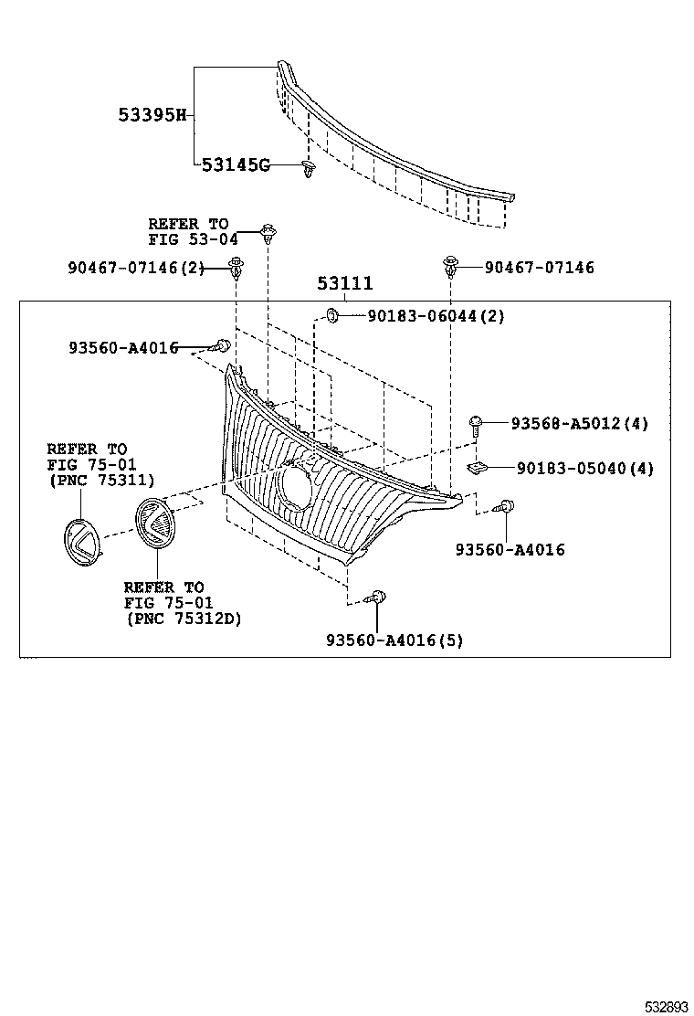  RX350 450H |  RADIATOR GRILLE