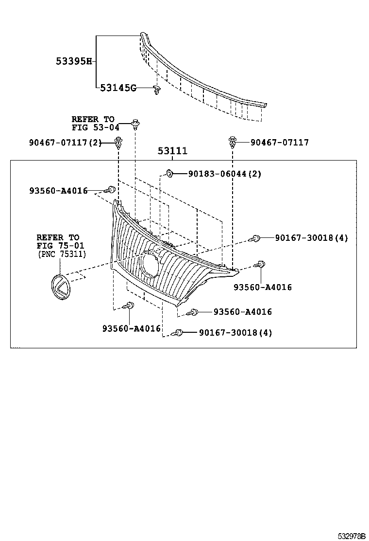  RX350 450H |  RADIATOR GRILLE