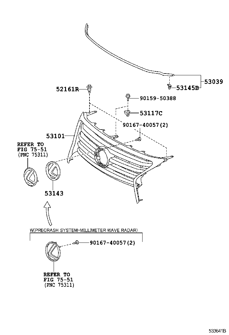  LX570 |  RADIATOR GRILLE