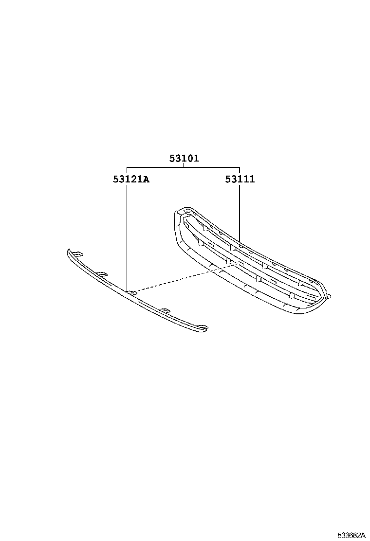  RAV4 EV |  RADIATOR GRILLE