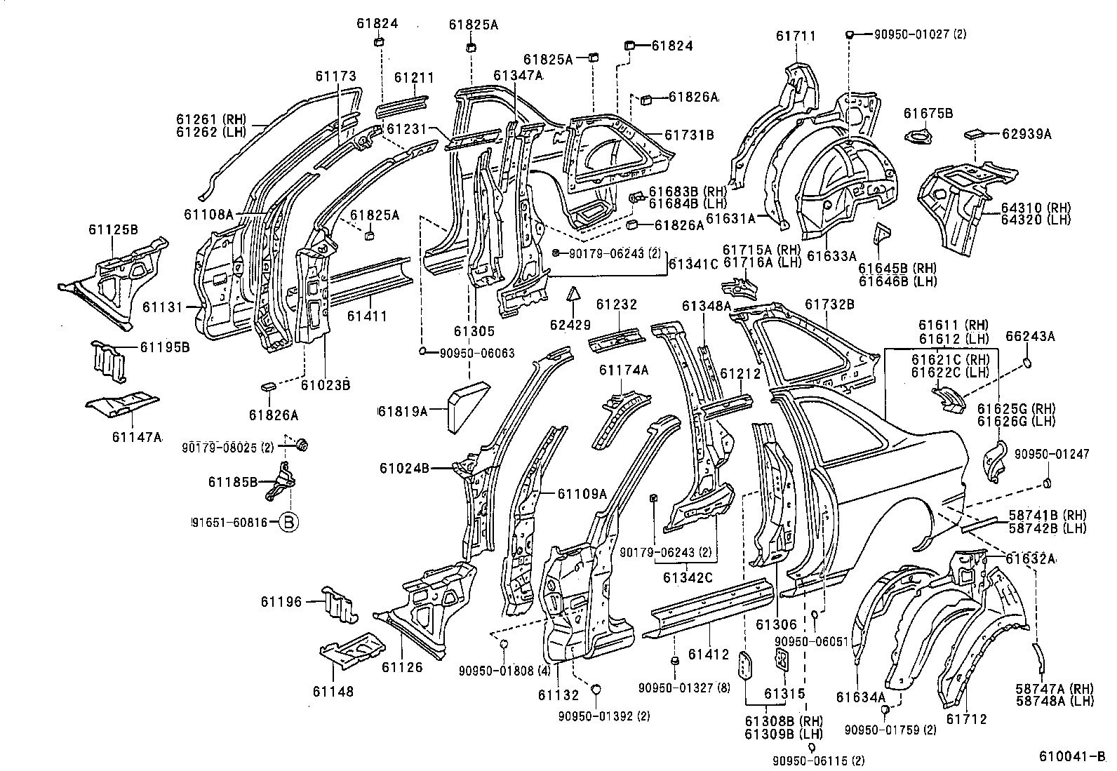  SC300 400 |  SIDE MEMBER