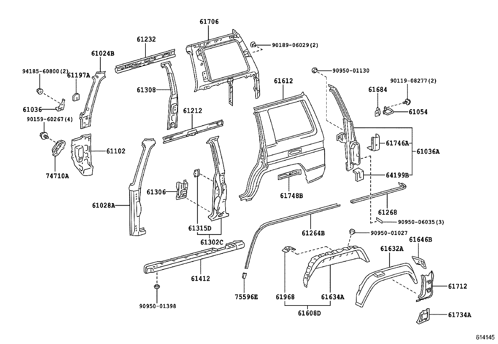  LAND CRUISER 70 |  SIDE MEMBER