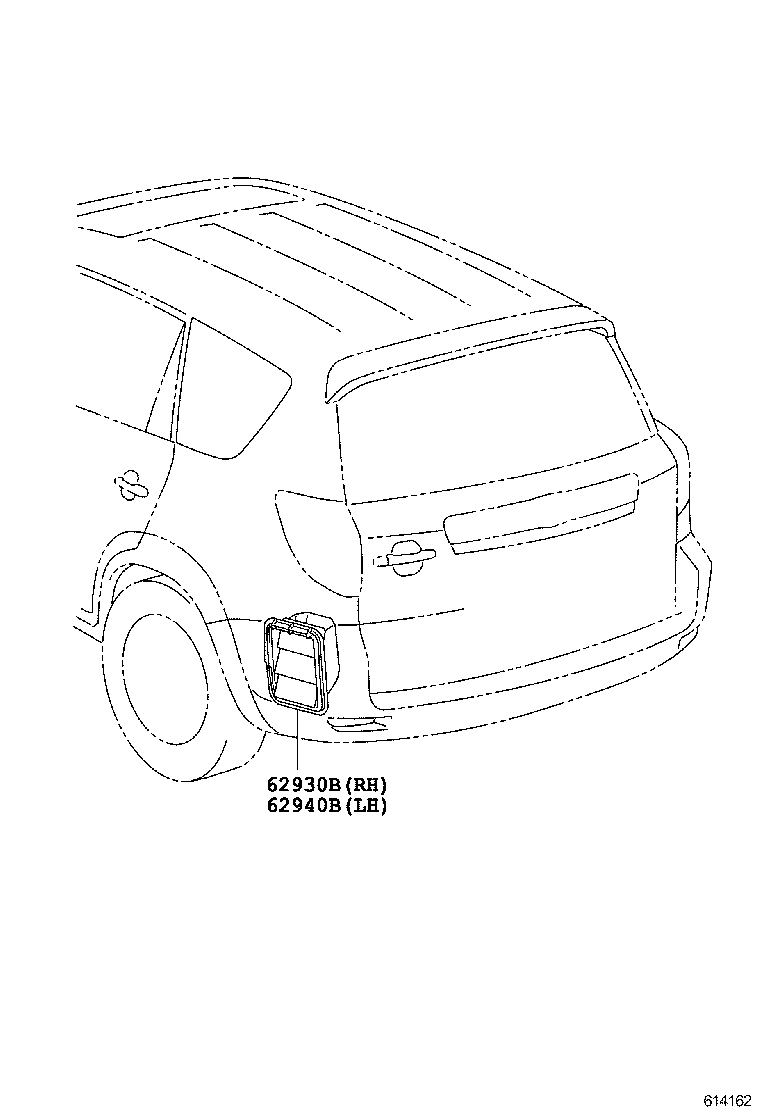  RAV4 EV |  REAR VENTILATOR ROOF VENTILATOR