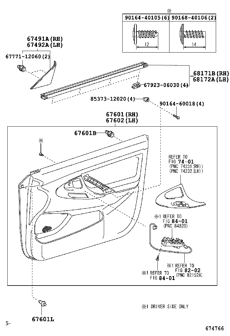  CAMRY HV NAP |  FRONT DOOR PANEL GLASS