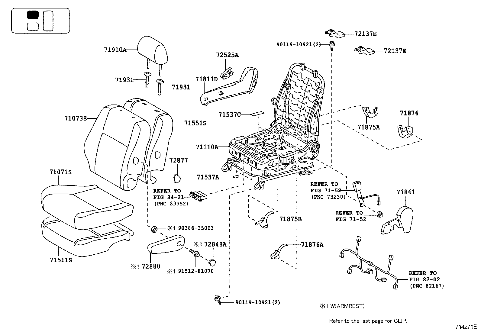  FJ CRUISER |  SEAT SEAT TRACK