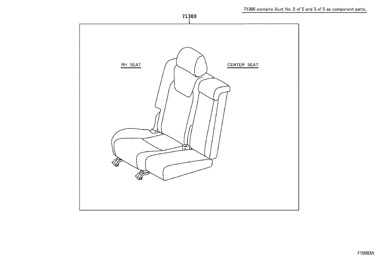  RX350 450H |  REAR SEAT SEAT TRACK