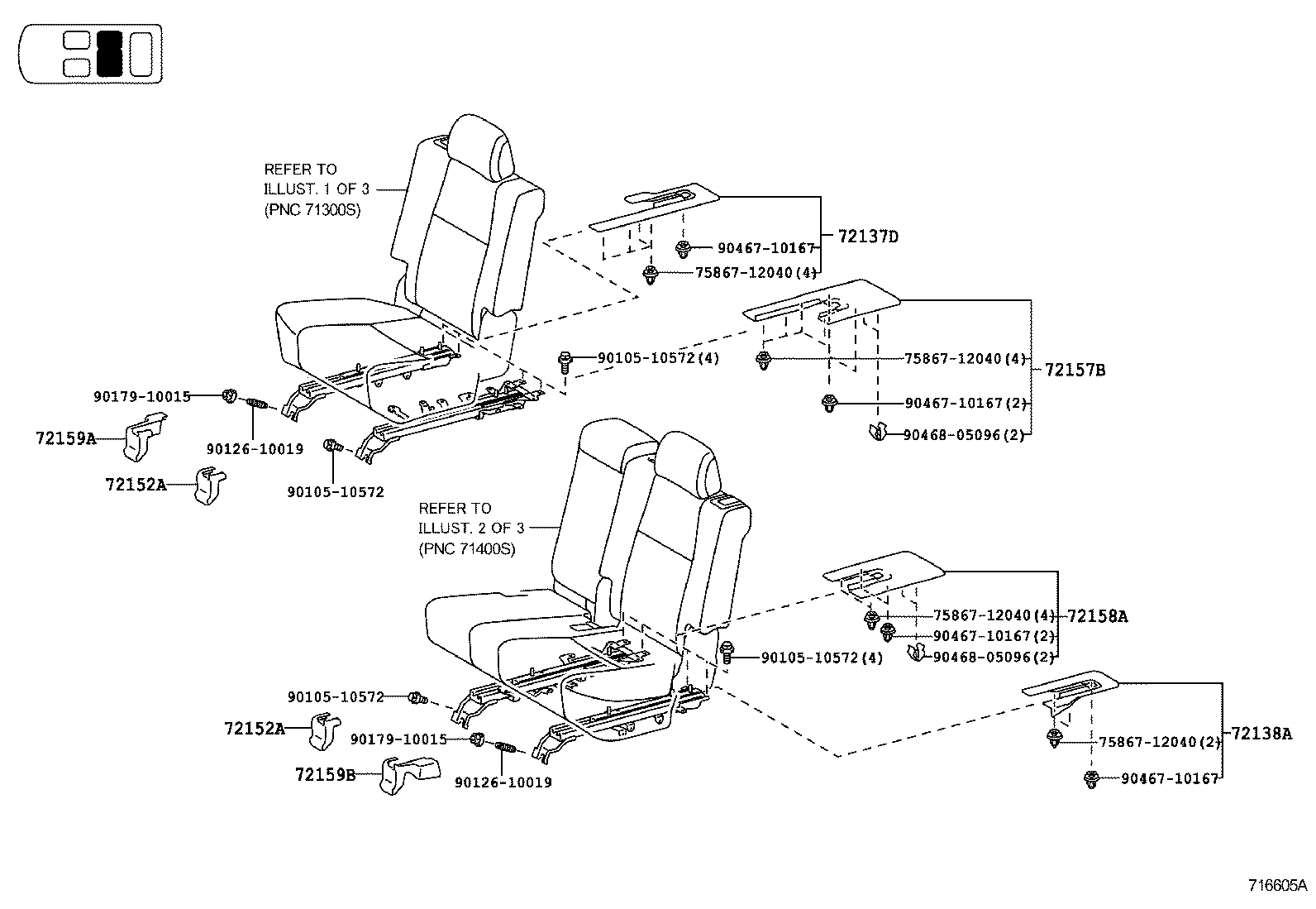  GX460 |  SEAT SEAT TRACK