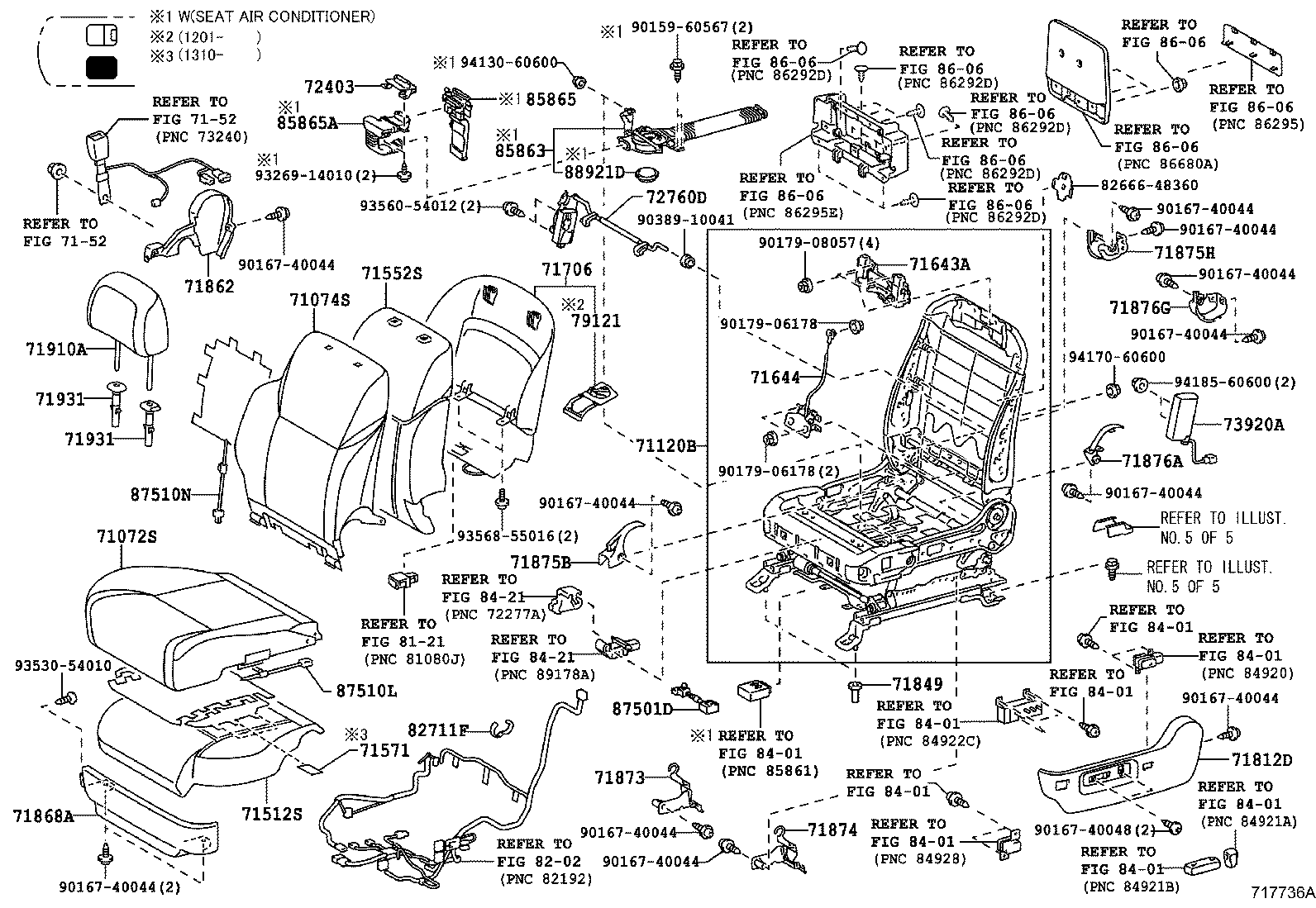  LX570 |  SEAT SEAT TRACK