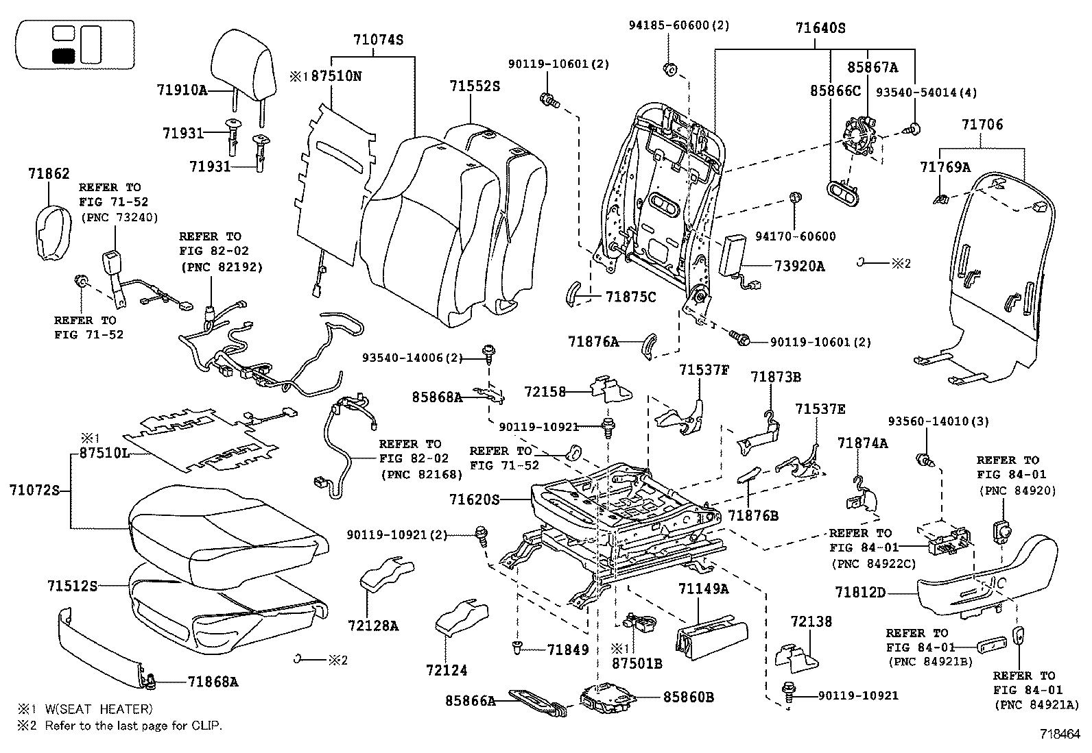  4RUNNER |  SEAT SEAT TRACK