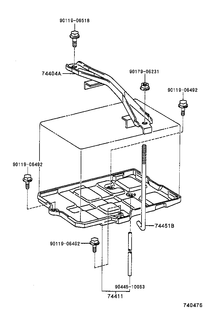  SC300 400 |  BATTERY CARRIER