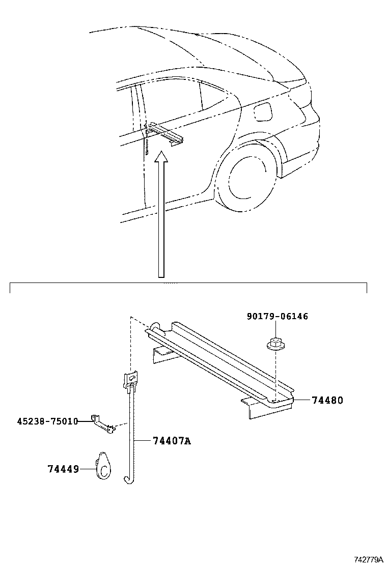  HS250H |  BATTERY CARRIER