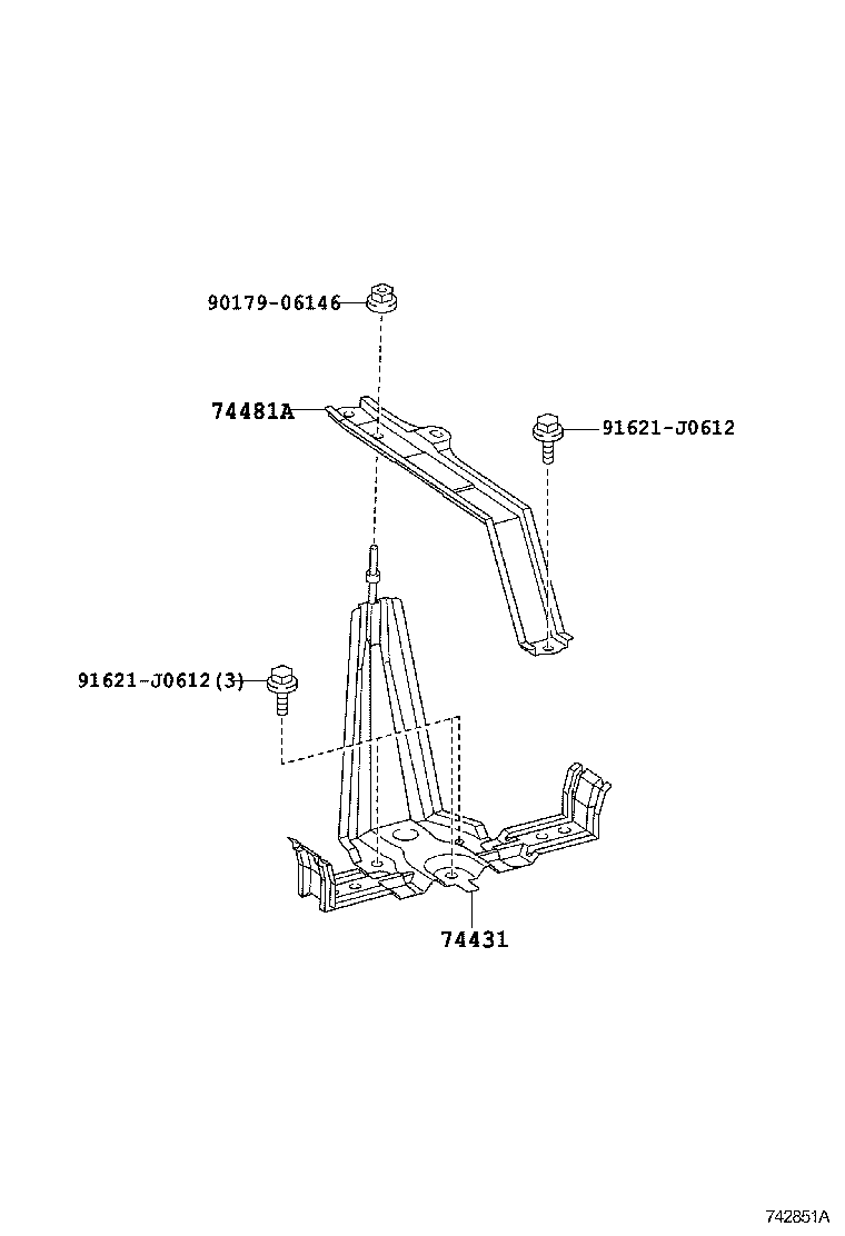  PRIUS PLUG IN HBD |  BATTERY CARRIER