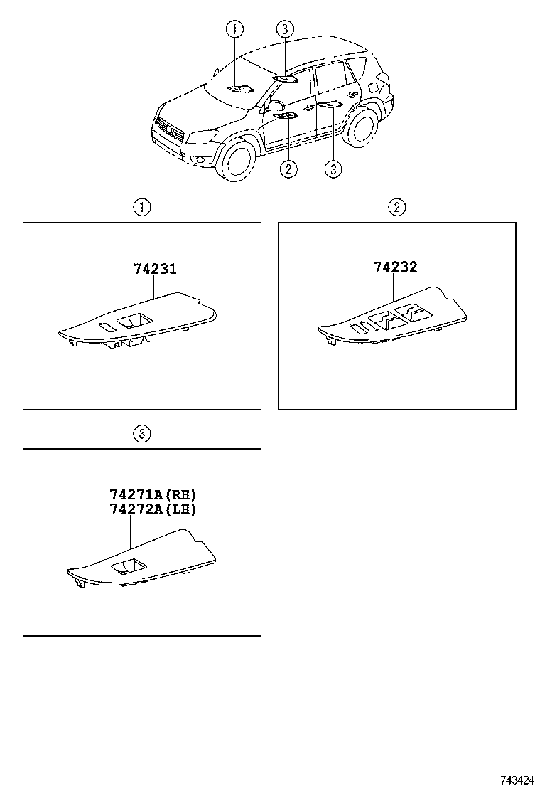  RAV4 EV |  ARMREST VISOR