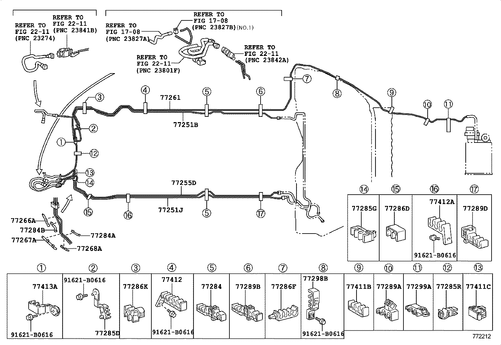  GS30 35 43 460 |  FUEL TANK TUBE