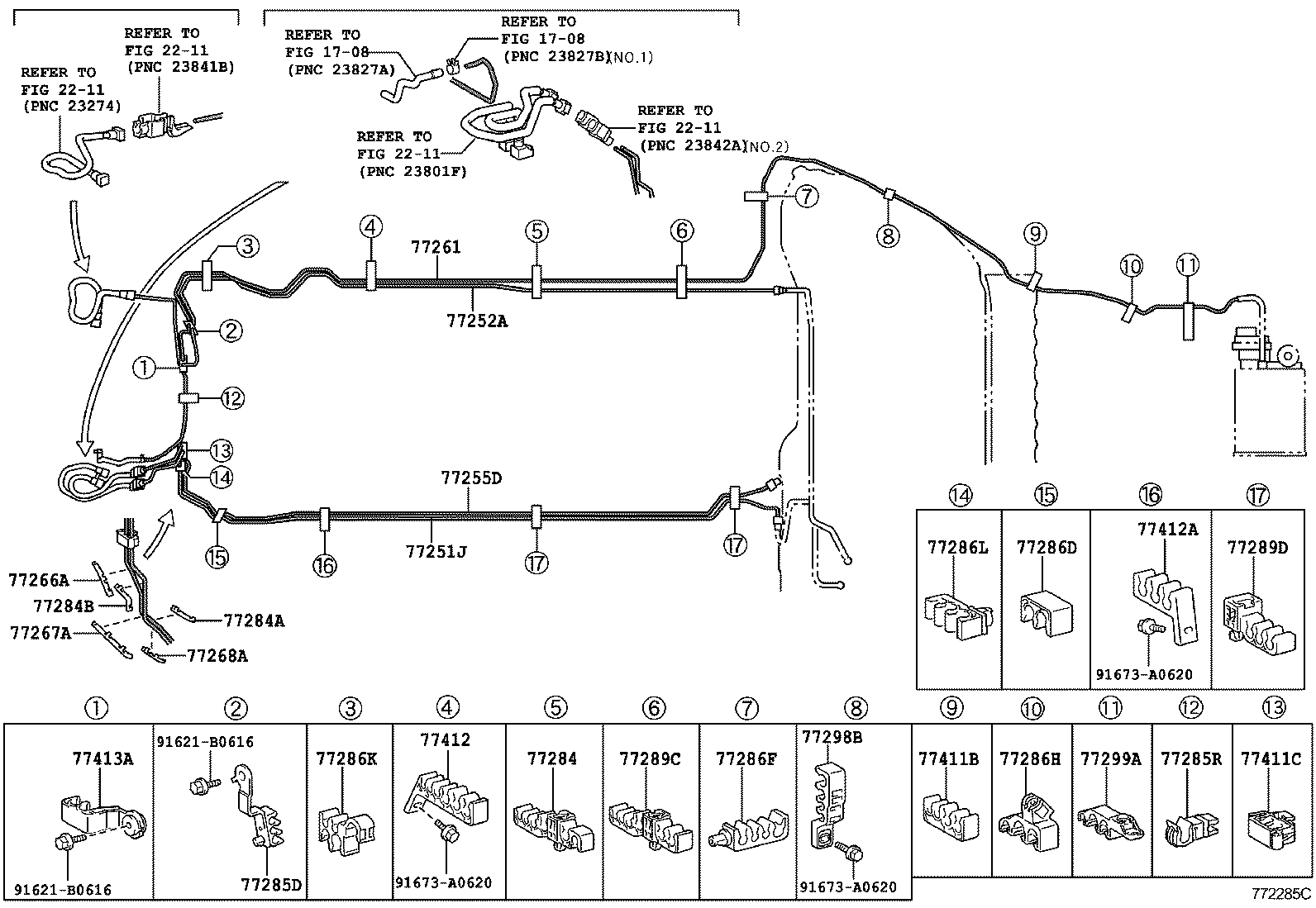  IS F |  FUEL TANK TUBE