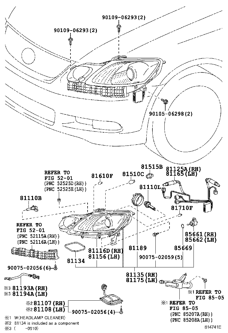  GS30 35 43 460 |  HEADLAMP