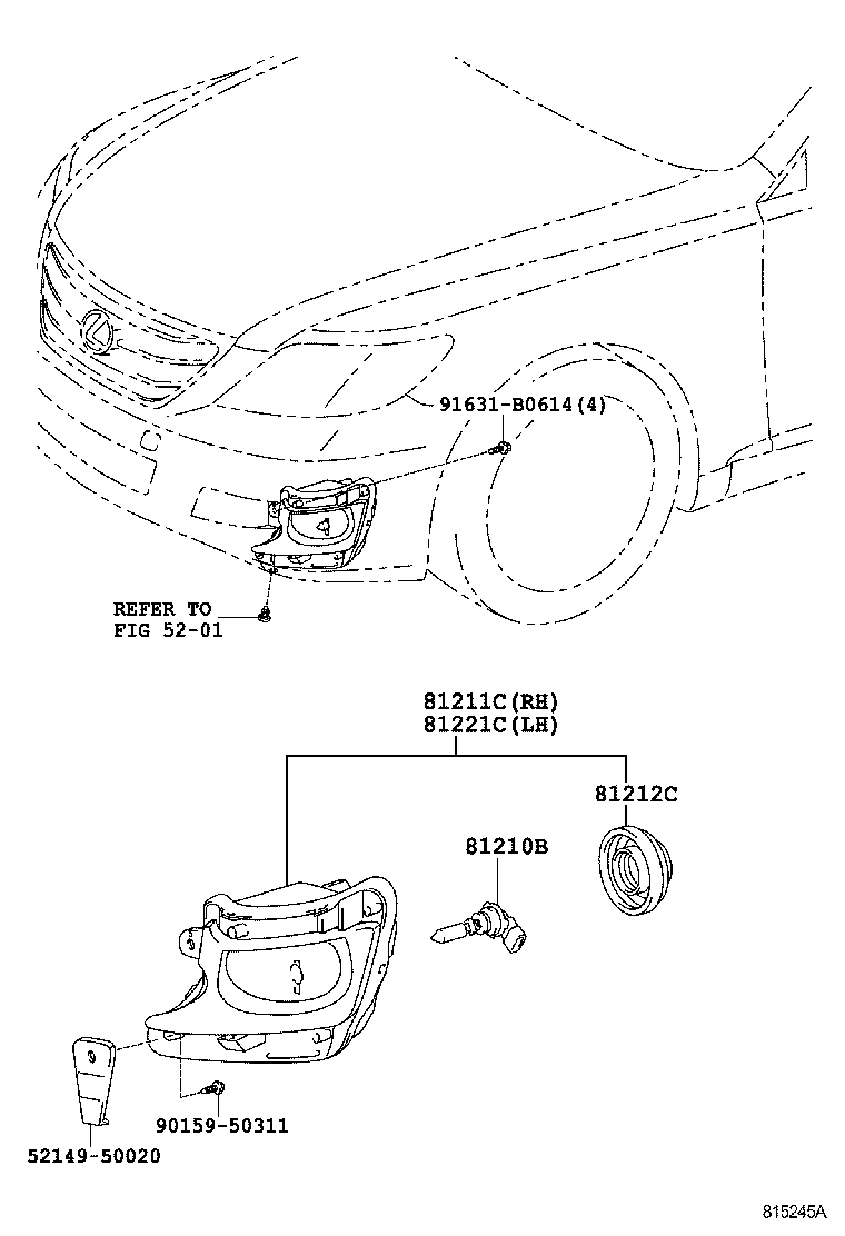  LS600HL |  FOG LAMP