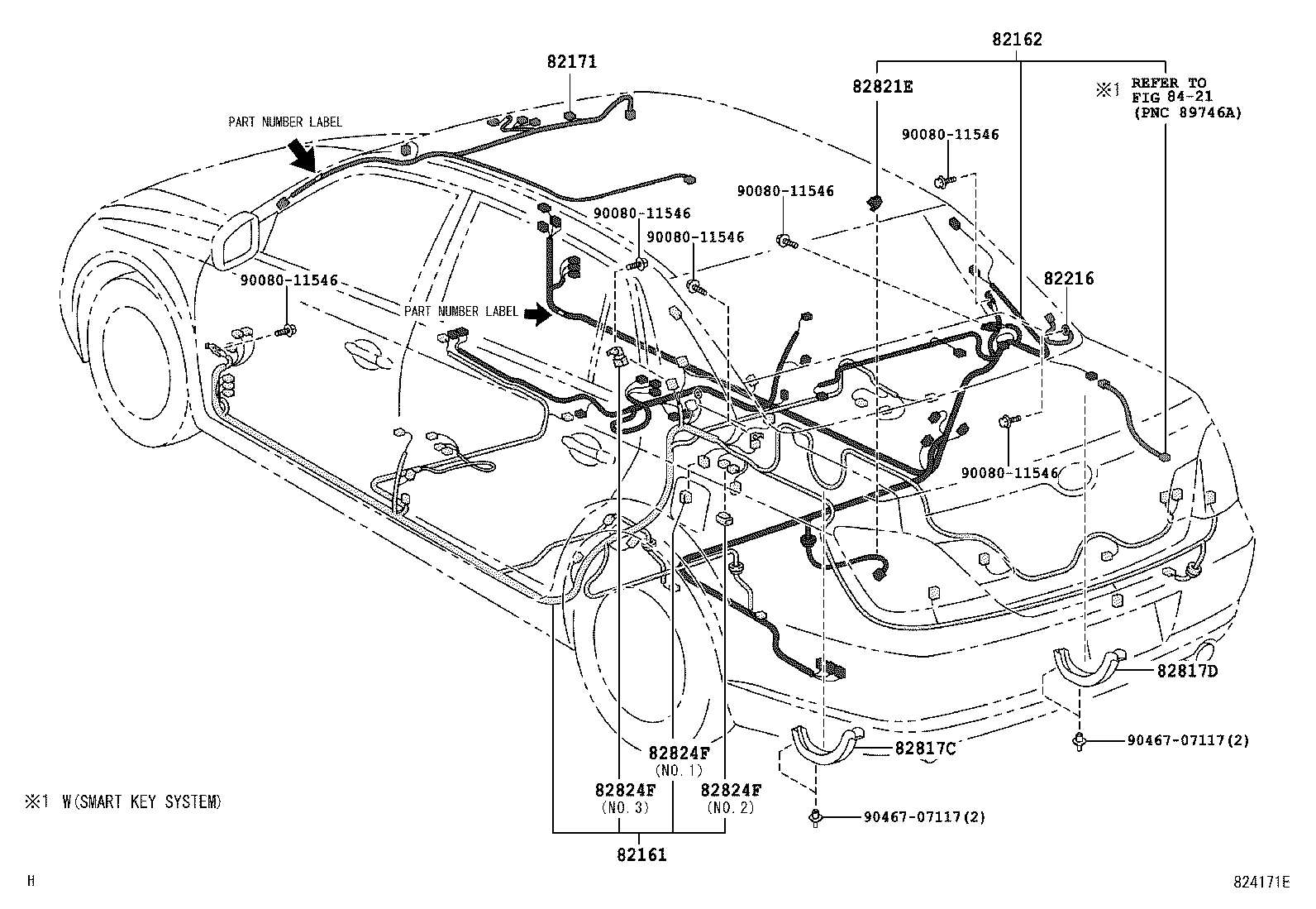  AVALON |  WIRING CLAMP