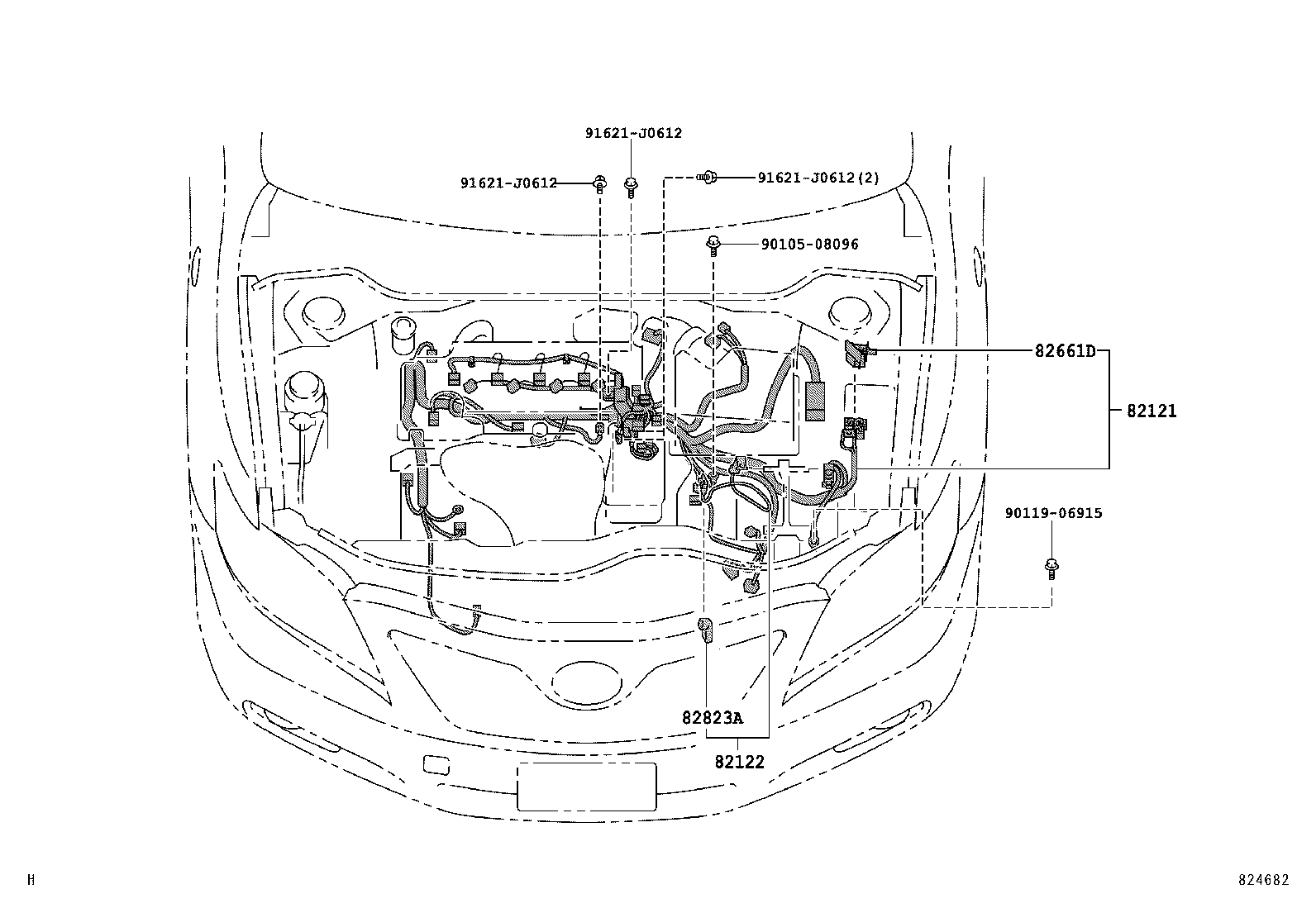  CAMRY JPP |  WIRING CLAMP