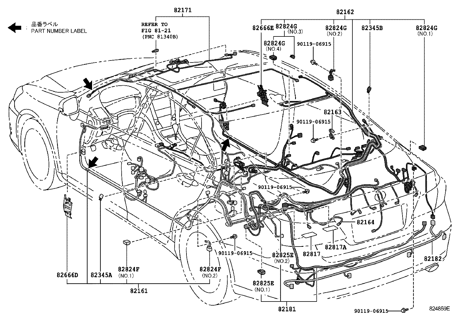  ES350 |  WIRING CLAMP