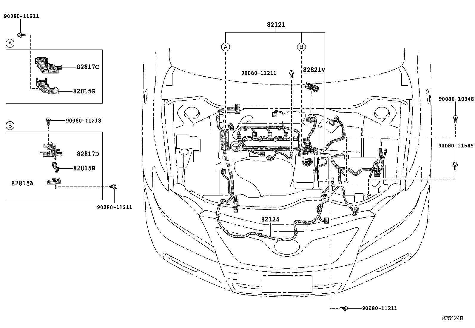  CAMRY HV NAP |  WIRING CLAMP