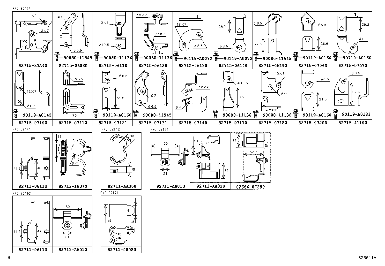  AVALON |  WIRING CLAMP