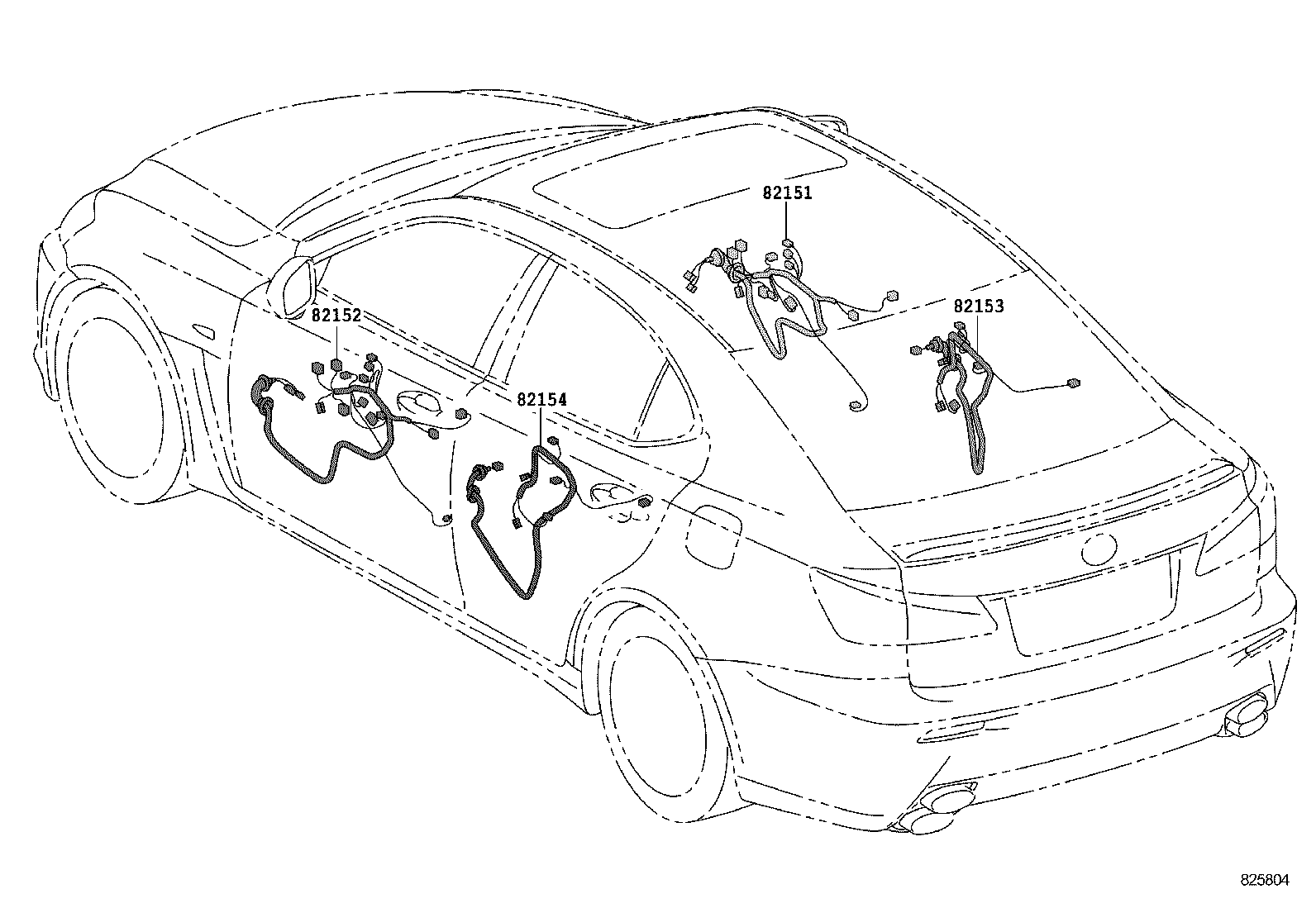  IS F |  WIRING CLAMP