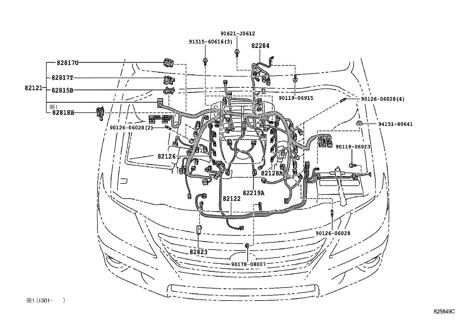  LX570 |  WIRING CLAMP