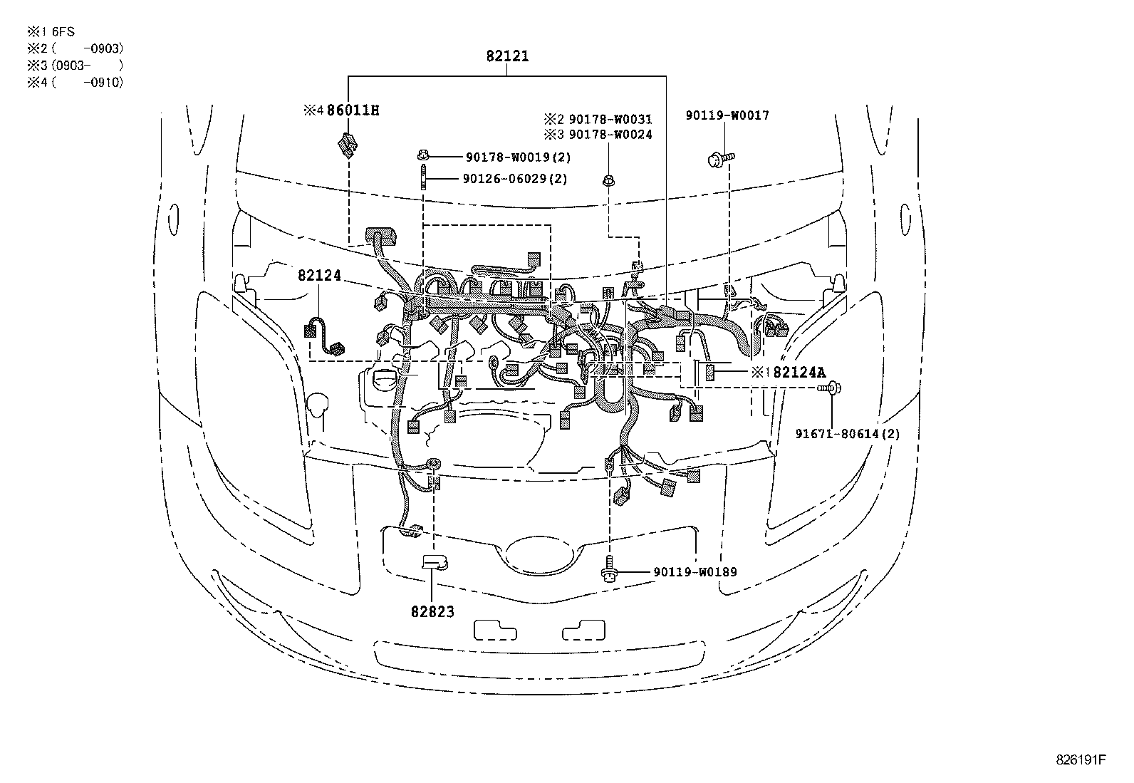  YARIS FRP |  WIRING CLAMP