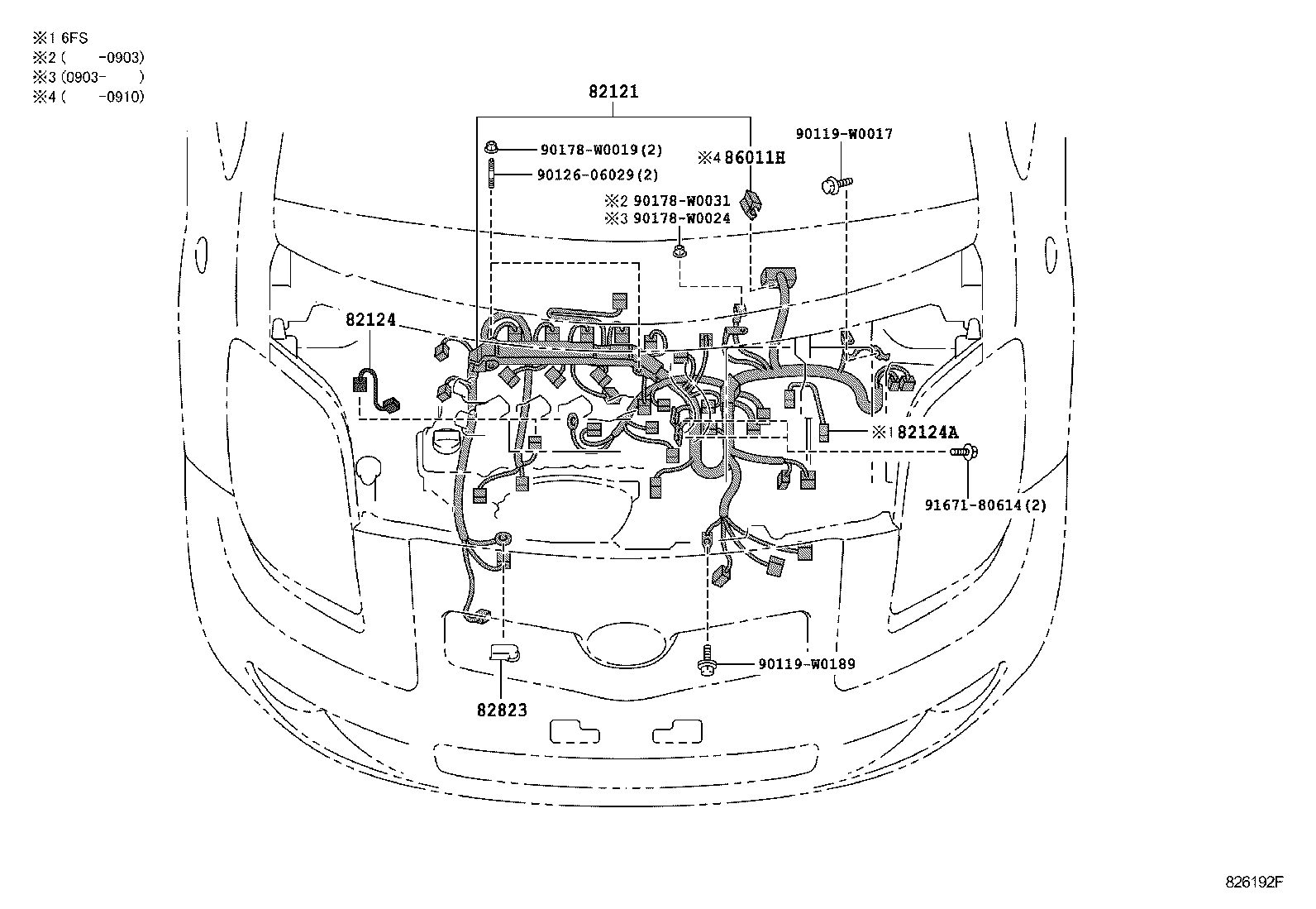  YARIS FRP |  WIRING CLAMP