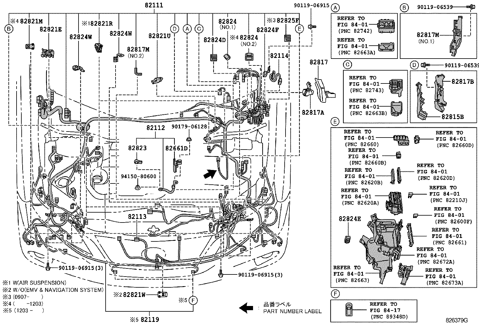  RX350 450H |  WIRING CLAMP