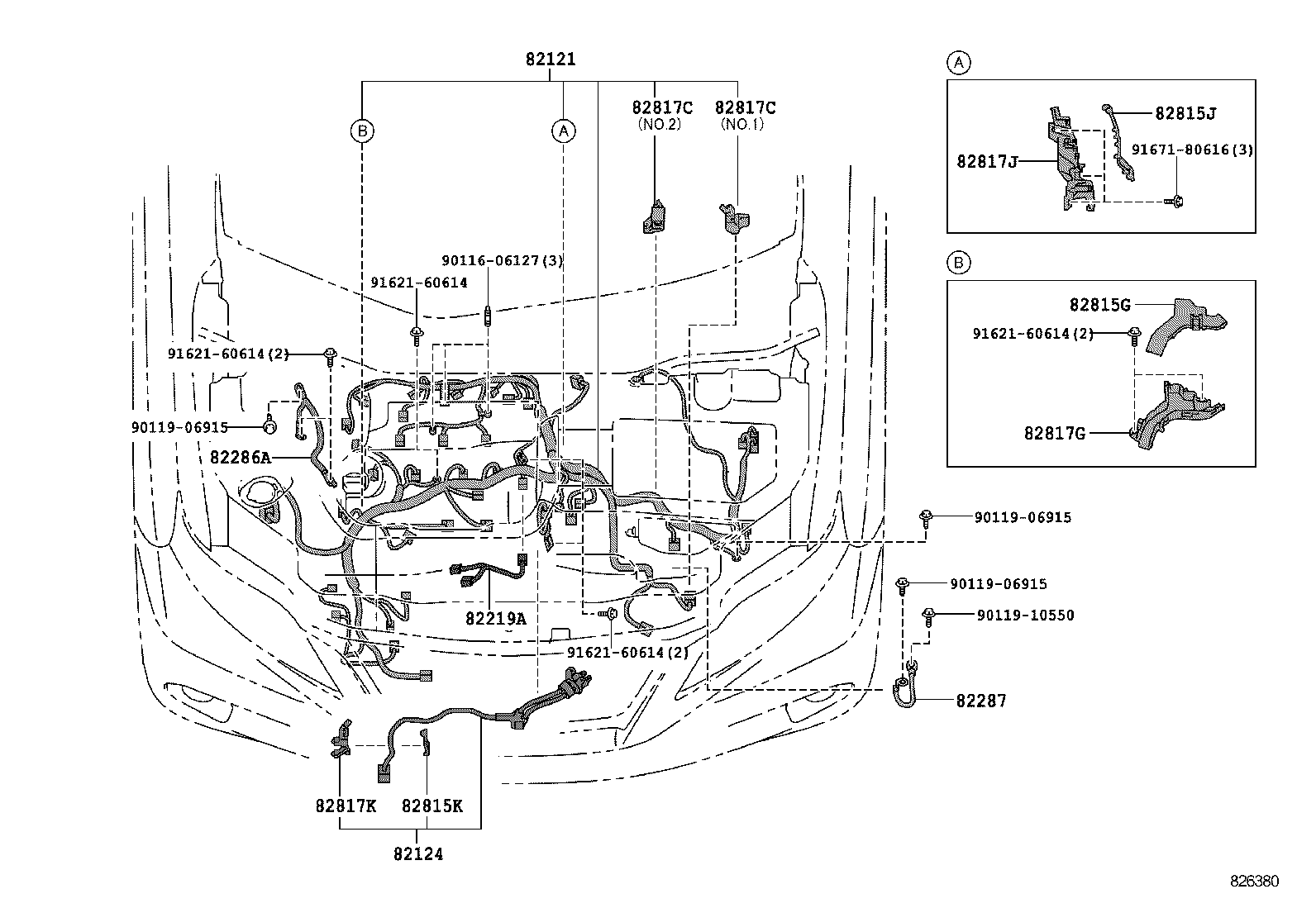  RX350 450H |  WIRING CLAMP