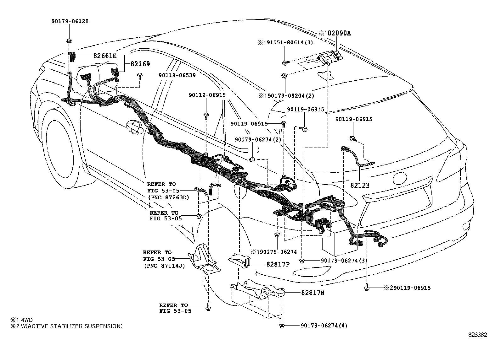  RX350 450H |  WIRING CLAMP