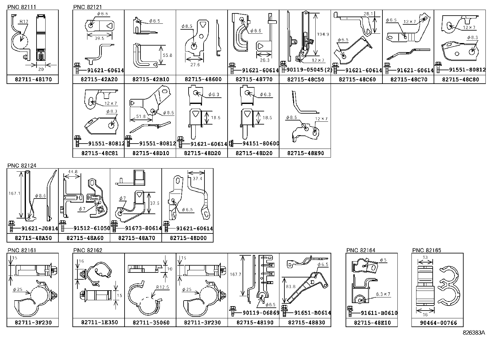  RX350 450H |  WIRING CLAMP