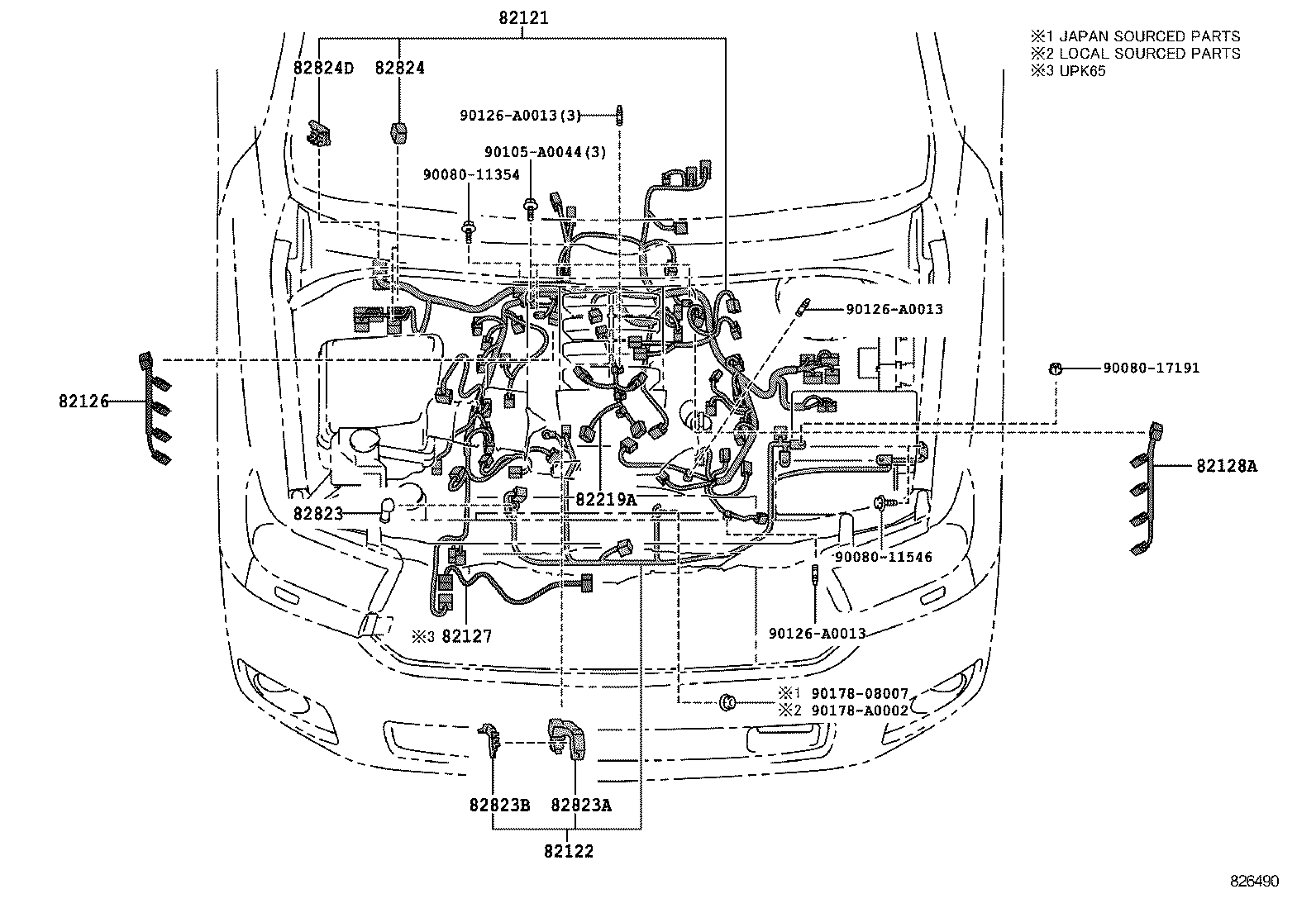  SEQUOIA |  WIRING CLAMP