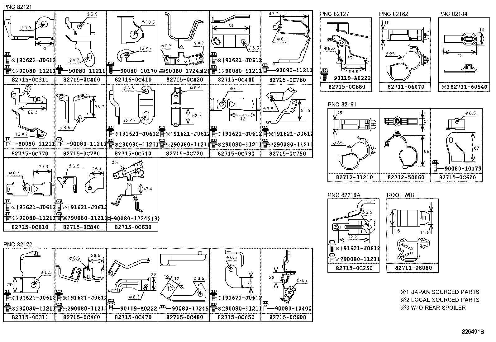  SEQUOIA |  WIRING CLAMP