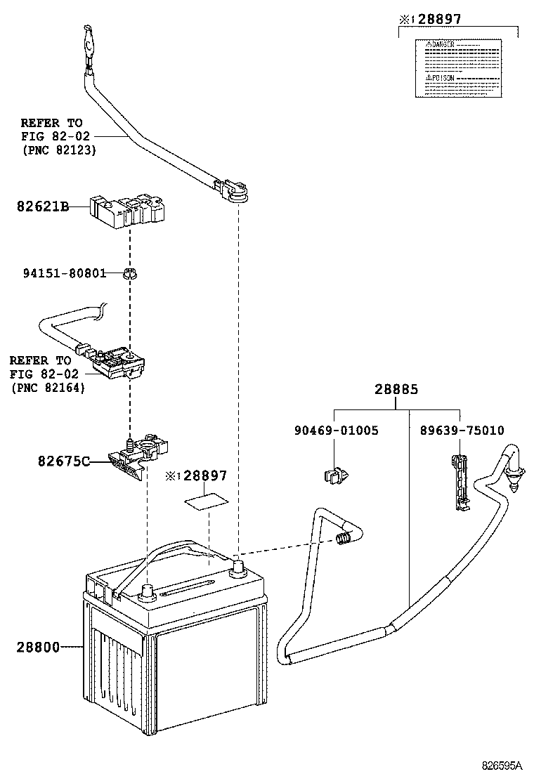  HS250H |  BATTERY BATTERY CABLE