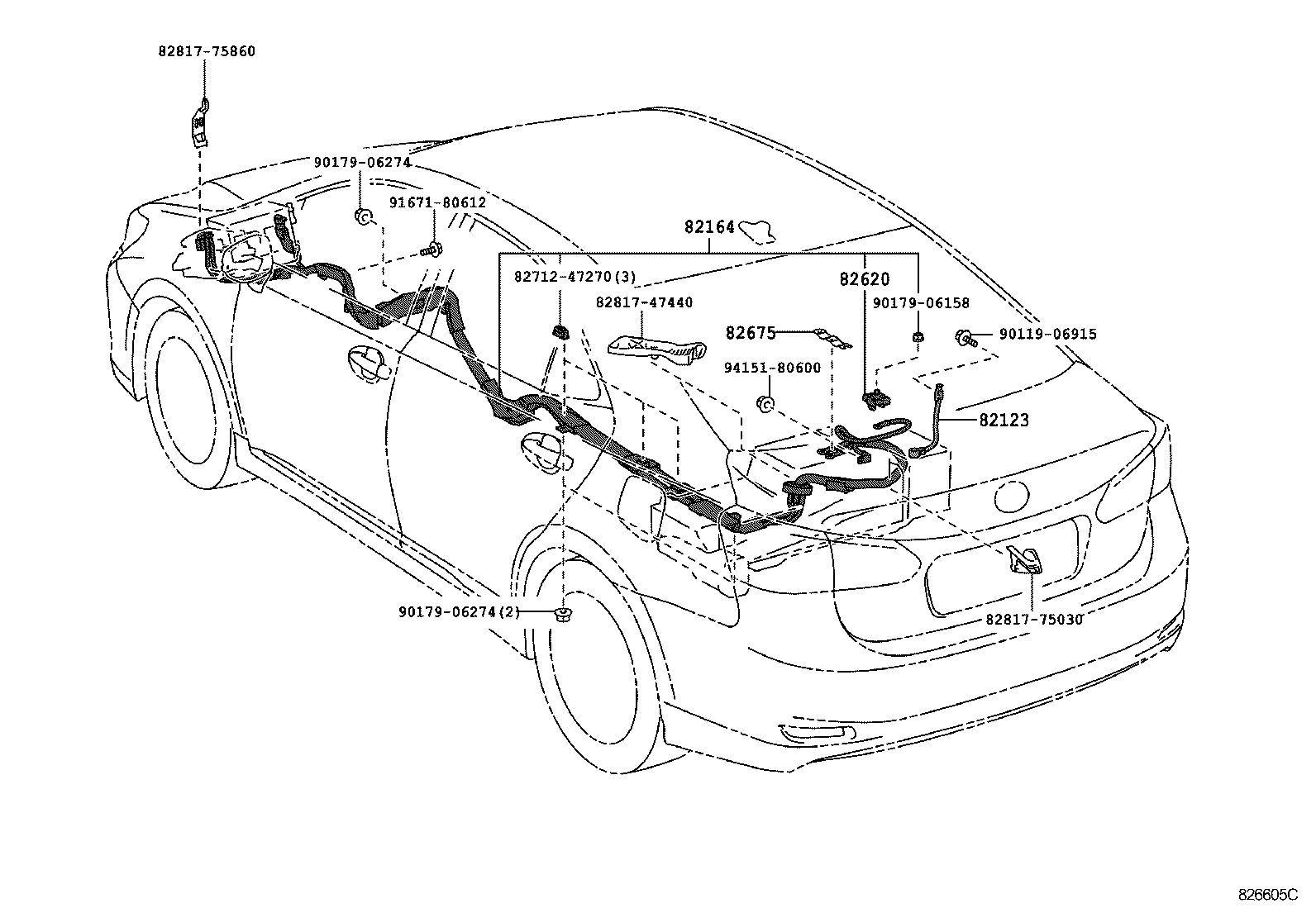  HS250H |  WIRING CLAMP