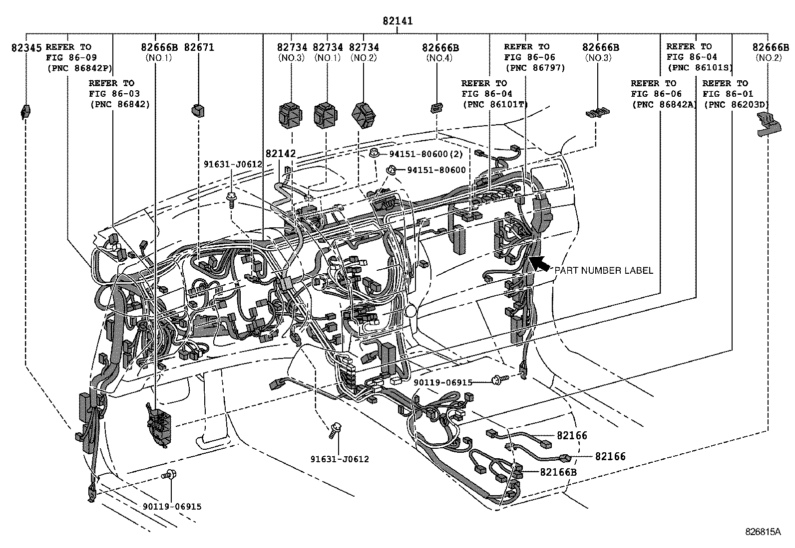  LS600HL |  WIRING CLAMP