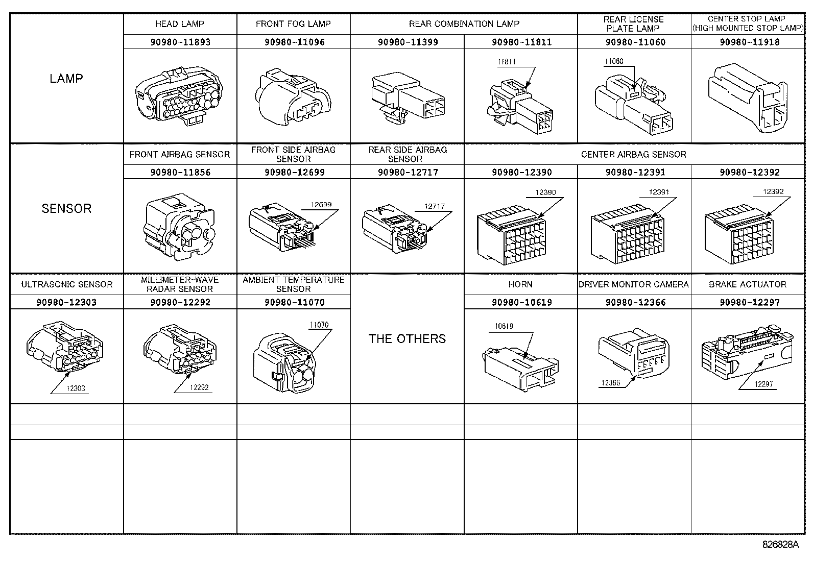  LS460 460L |  WIRING CLAMP