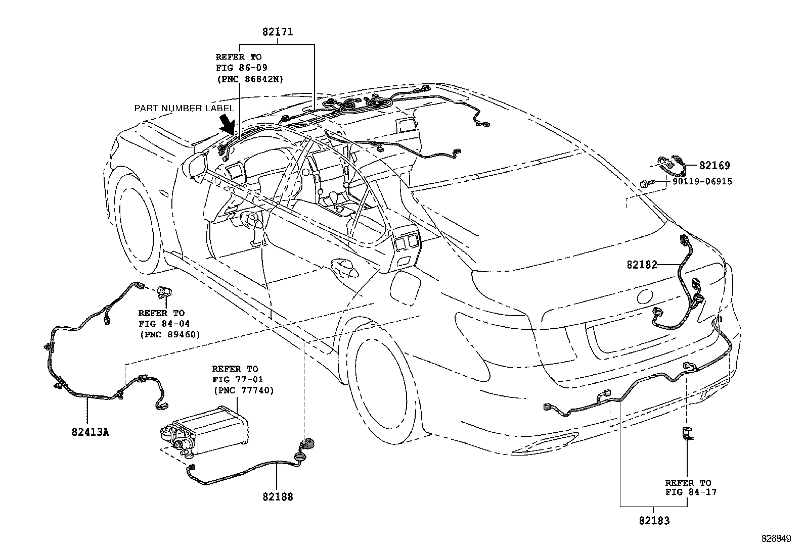  LS600HL |  WIRING CLAMP