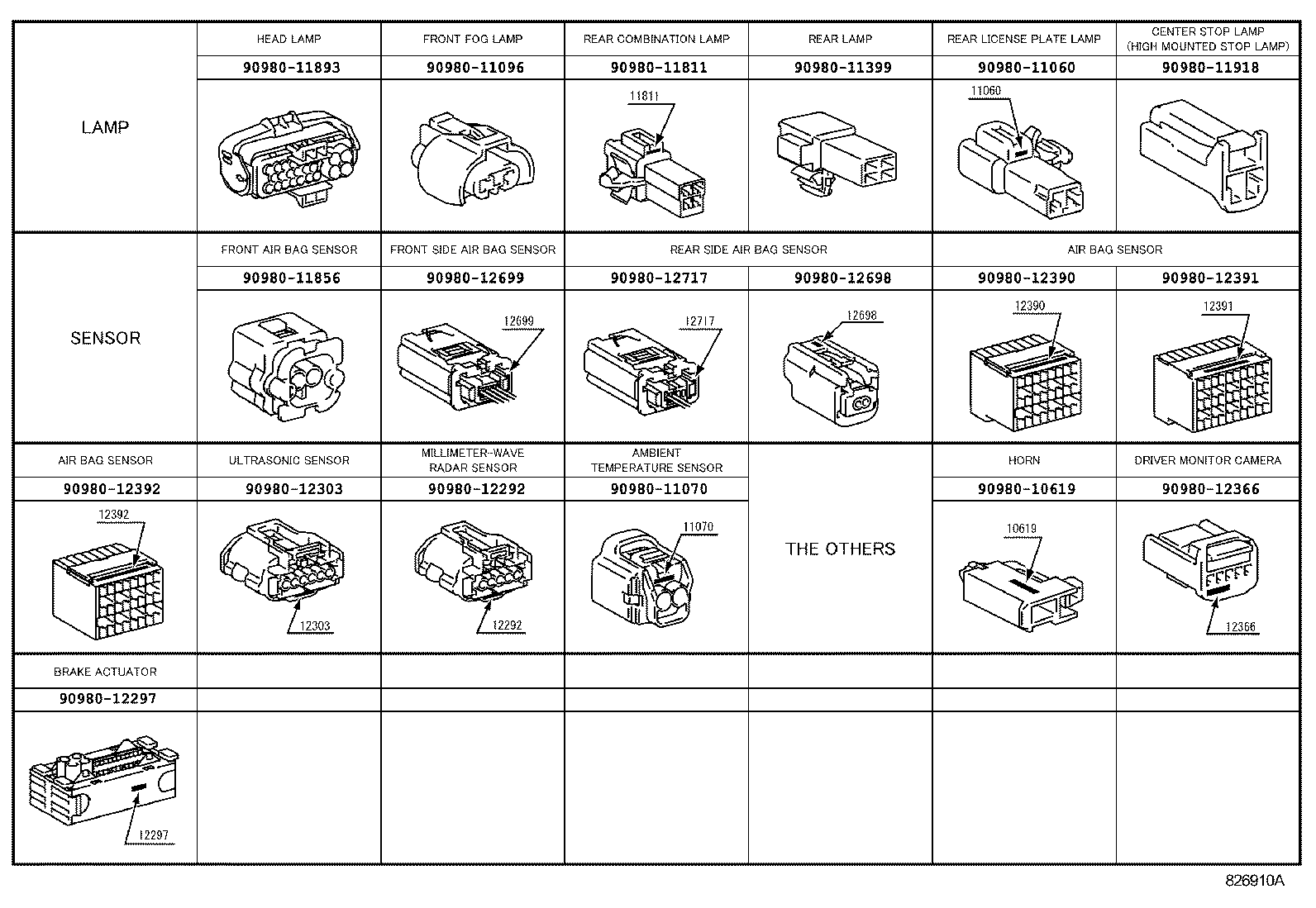  LS600HL |  WIRING CLAMP