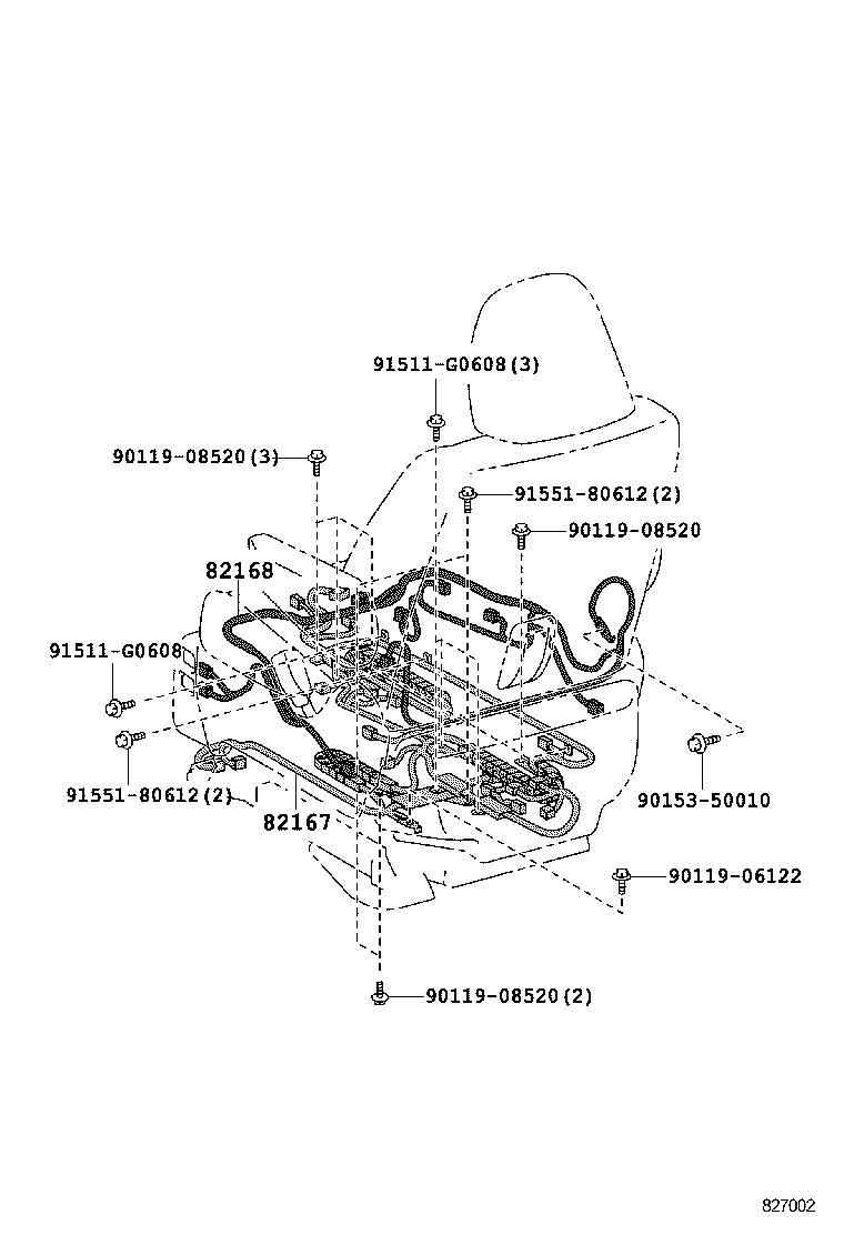  SIENNA |  WIRING CLAMP